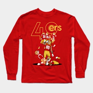 San Francisco 49ers : George kittle x Deebo Samuel x Brock Purdy Long Sleeve T-Shirt